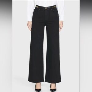 Frame Le Slim Palazzo Wide-Leg Jeans size 28